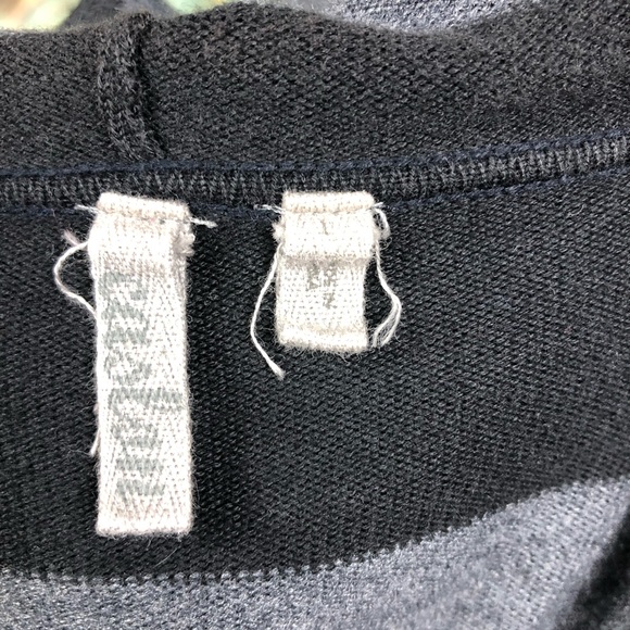 D0 - Caslon Black Hooded Drape Front Knit Cardigan - L - Picture 7 of 7